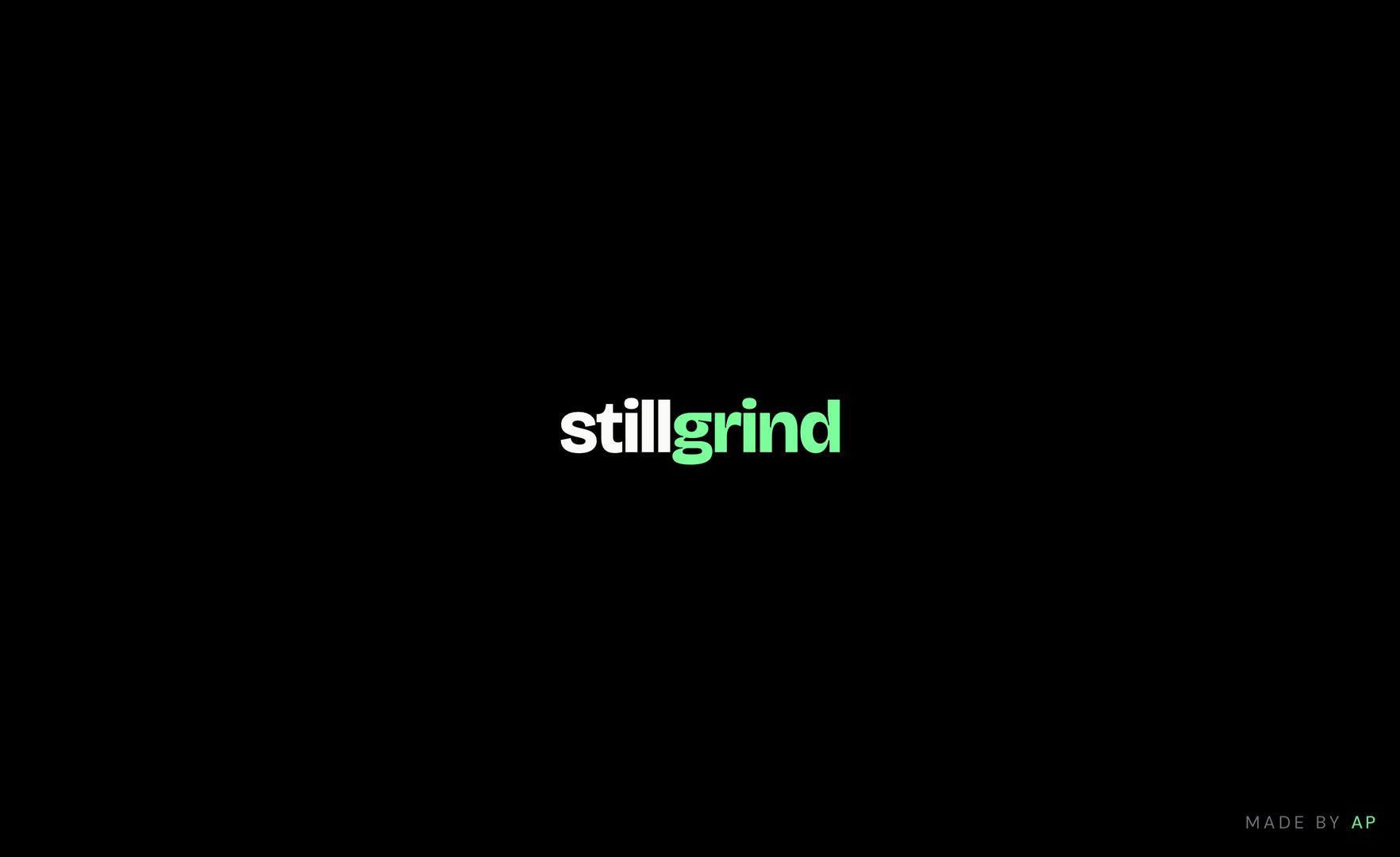 Stillgrind — ekran ładowania